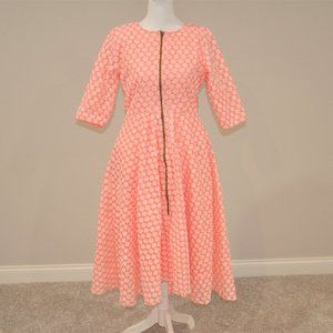 Peach Lace Dress